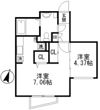 La Stage East Nakanoの間取り画像