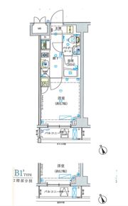 SHOKEN Residence横浜野毛山公園の間取り画像