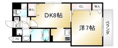 ウエストパレス小川の間取り画像