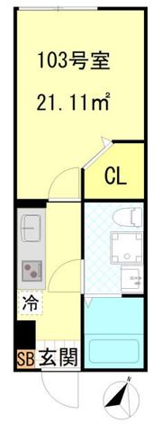 CFジオーレ西小岩5丁目の間取り画像