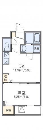 レオパレスエクセルハイツ高島平の間取り画像