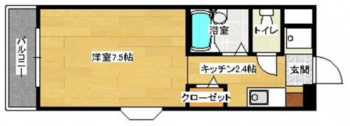 ルピナス府中の間取り画像