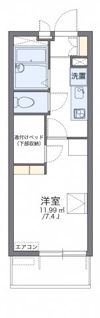 レオパレスせんだんの間取り画像
