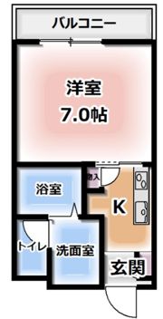 プレジール香里園の間取り画像