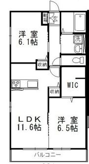 グランドソレイユⅡの間取り画像