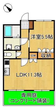 花みずきの間取り画像