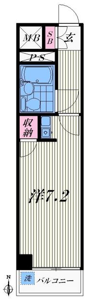 扇田ビルの間取り画像