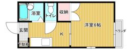 メゾンゆたかの間取り画像