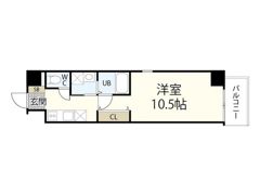 ルミエール府中町の間取り画像