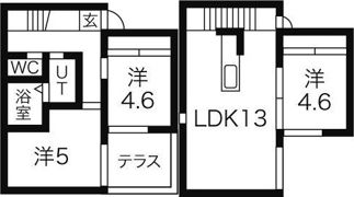 KURIcube北名古屋市沖村の間取り画像