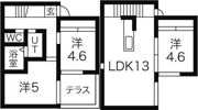 KURIcube北名古屋市沖村の間取り画像