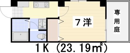 メゾンアヴェニールの間取り画像