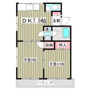 寿々喜マンションの間取り画像