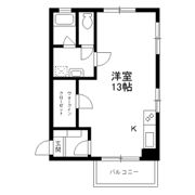パシフィック麻布マンションの間取り画像