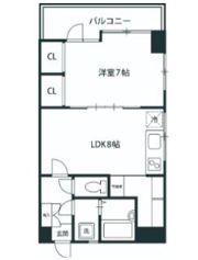 ワコーレ錦糸町マンションの間取り画像