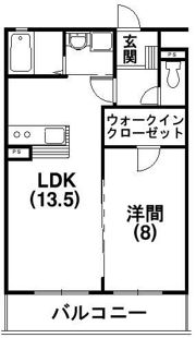 サンライズ布橋の間取り画像
