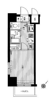 フェニックス伊勢佐木町の間取り画像