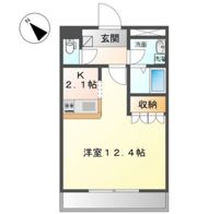 フェアリー壱の口Aの間取り画像