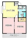 コーポ中村の間取り画像