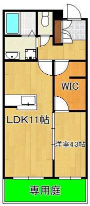 シャーメゾン優蒼の杜 壱番館の間取り画像