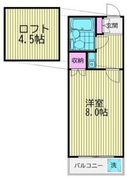 第7ハイツ春野の間取り画像