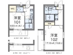 クレイノヴィレッタ中目黒の間取り画像