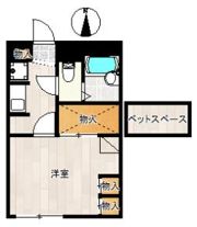 クレールの間取り画像