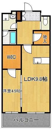 アヴィニールグランデ金田の間取り画像