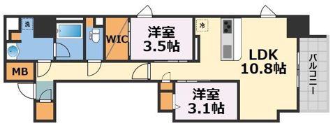 アーバネックス堺筋本町の間取り画像