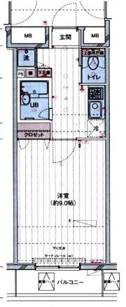 プレストアイディ秋葉原の間取り画像