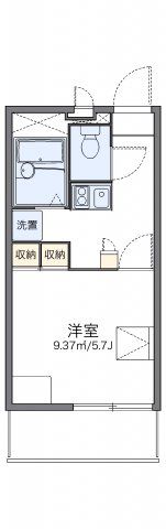 レオパレスプラムフィールドの間取り画像