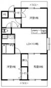 コンフォート舟入南の間取り画像