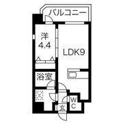 スプランディッド難波の間取り画像