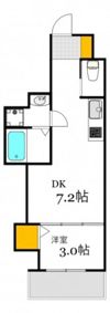 La vita天神川 DUEの間取り画像