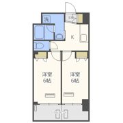 エステムコート難波Ⅴブロードの間取り画像