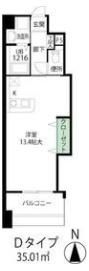 パストラーレ江坂の間取り画像