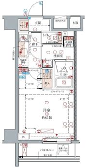 クレヴィスタ浮間舟渡の間取り画像
