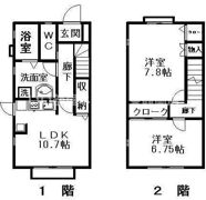 メゾン池田Aの間取り画像