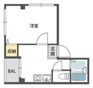 F2の間取り画像