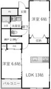グランⅡの間取り画像