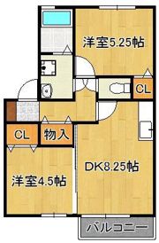 アルティスタ C棟の間取り画像