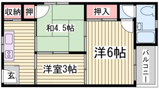 グランディア東神戸の間取り画像