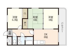 第2大上ビルの間取り画像