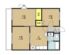 グランハイム佐知川 B棟の間取り画像