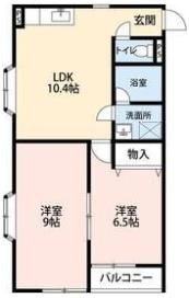 ドーソンの間取り画像