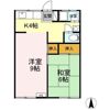コーポ則竹の間取り画像