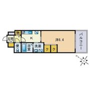 ロイヤルシティ大橋の間取り画像