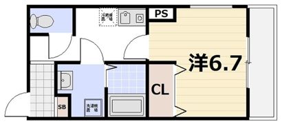 ルミエール梛の間取り画像