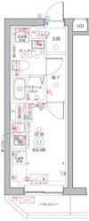 クレヴィスタ阪東橋の間取り画像