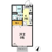ソレイユ Bの間取り画像
